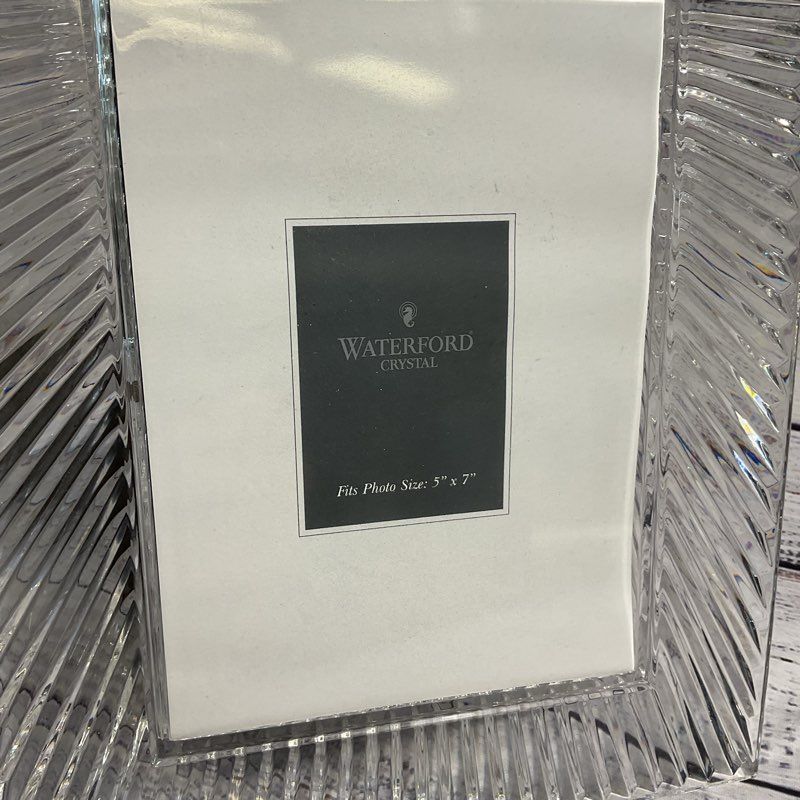 Waterford Lead Crystal 5x7 Photo Frame
