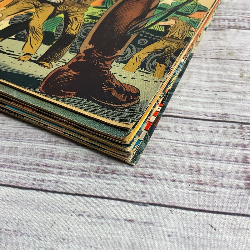 Vintage 8 Pc. G.I. Combat 1970s Dc Army Comic Lot