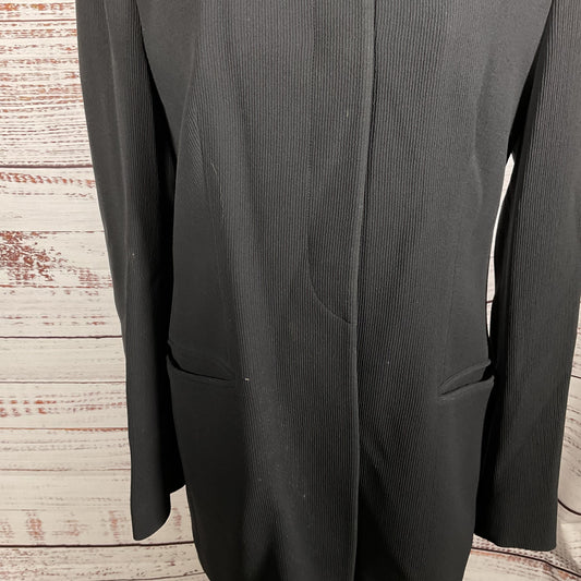 Giorgio Armani Black Wool High Collar Jacket - Size 46IT ~10US