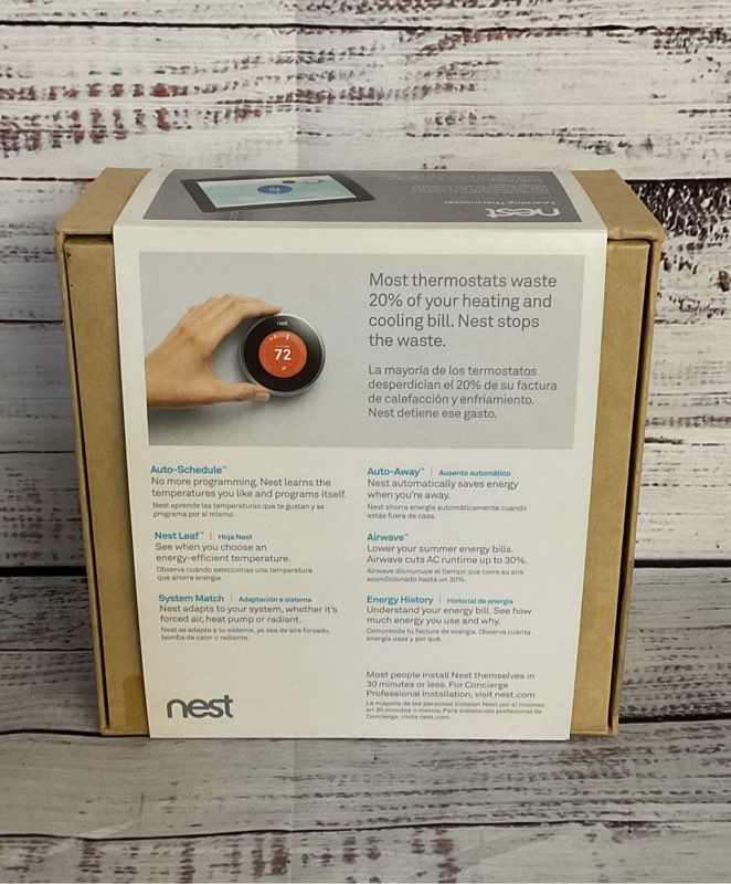 Nest Smart Learning 2ND Generation Thermostat