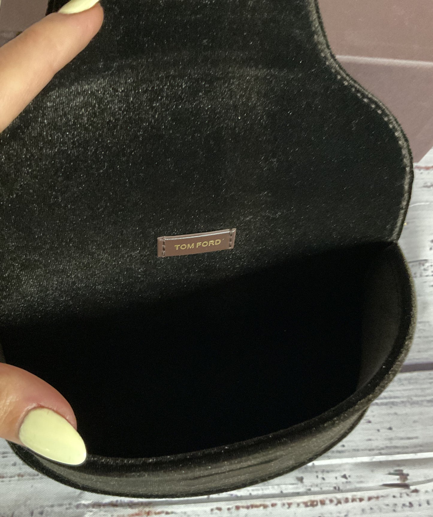 Tom Ford Black Velvet Sunglasses CASE