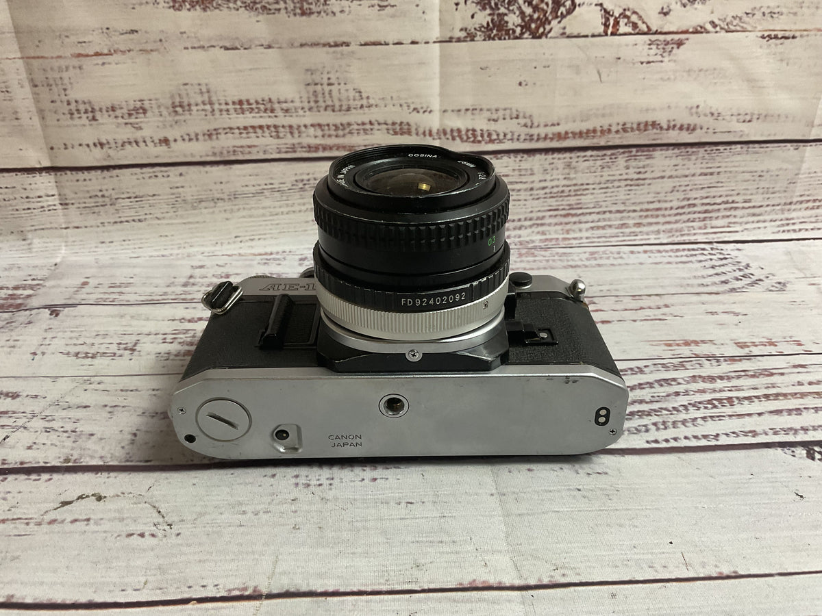 Canon AE-1 Film Camera with Lens