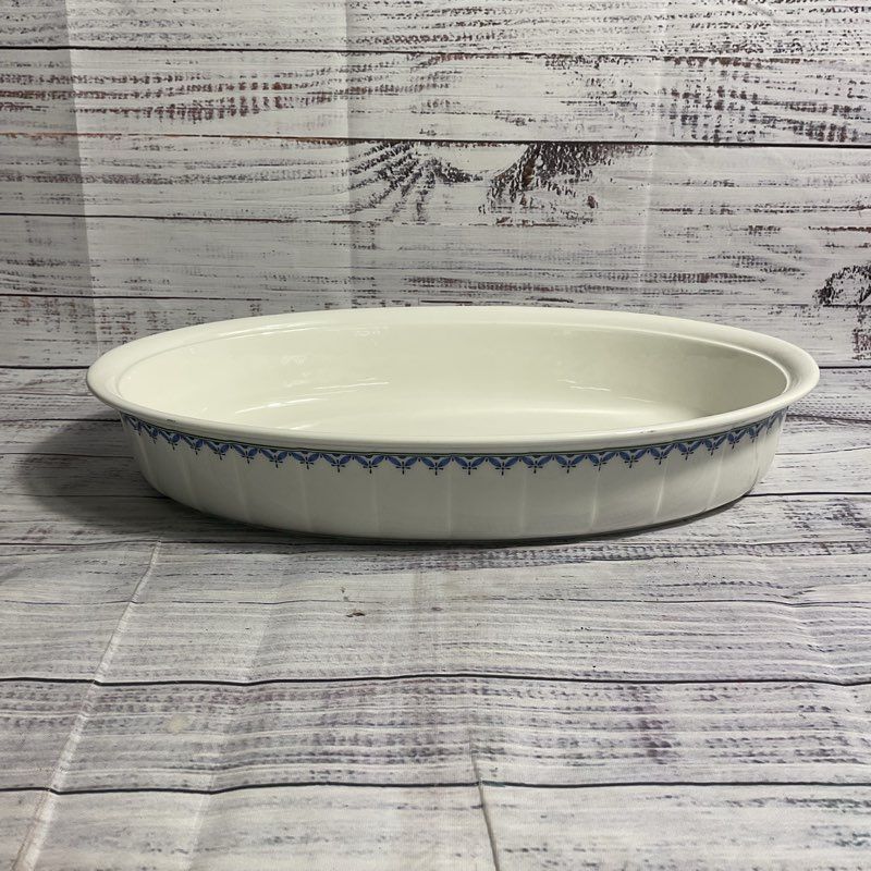 Villeroy & Boch Casa Look 14" Oven To Table Porcelain Oval Baker Casserole Dish