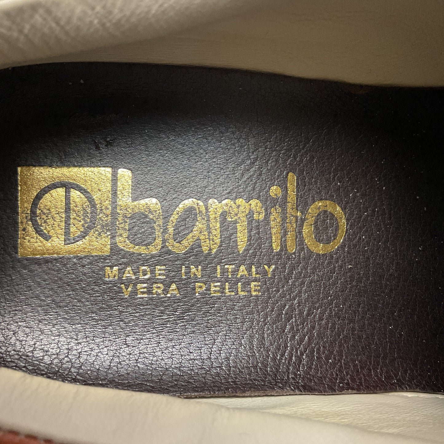 eBarrito Multicolor Polkadot Leather Sneaker Casual Shoe Women 7.5