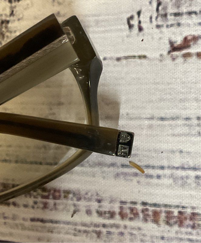 John Varvatos Eyeglasses Frames Only V332 Olive Size 140