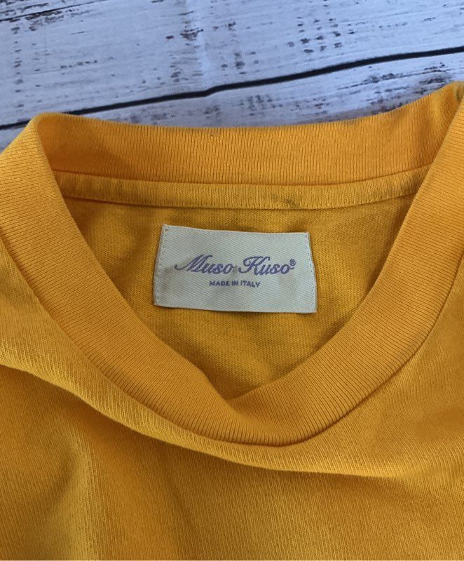 Men's Muso Kuso Marigold T Shirt Size S SOLD OUT Retail $175
