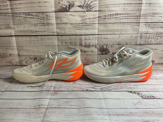 Puma LaMelo Ball MB.02 Grey Sneakers Shoe Men 13