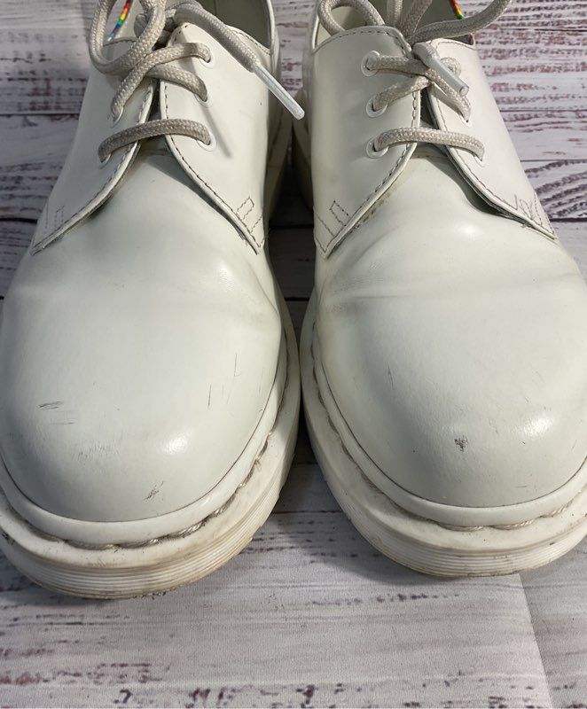 Dr. Martens 1461 For Pride Smooth Leather Oxford White Unisex 8W/7M LA004