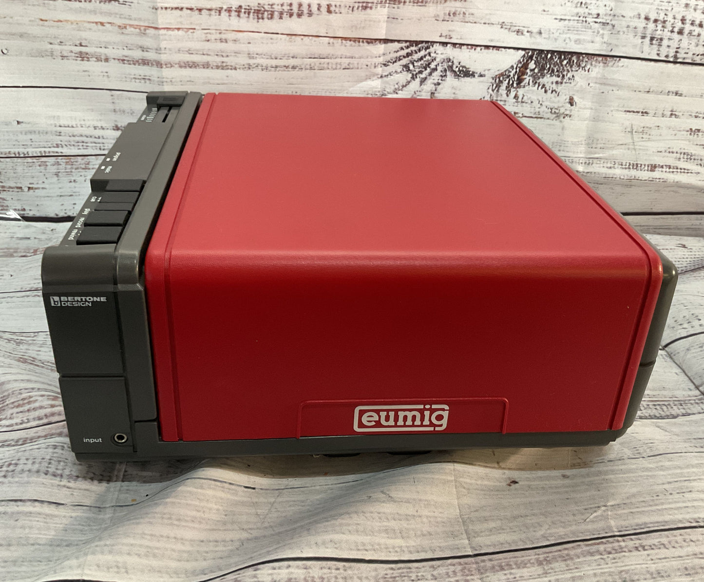 Eumig Vintage Sound1 Slide Cassette Projector Red