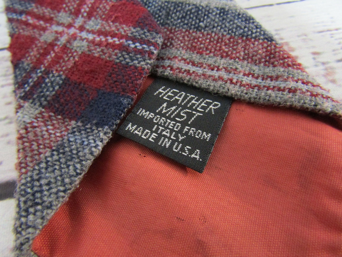 Lot of 2 Yves Saint Laurent Multi-Color Wool & Silk Ties