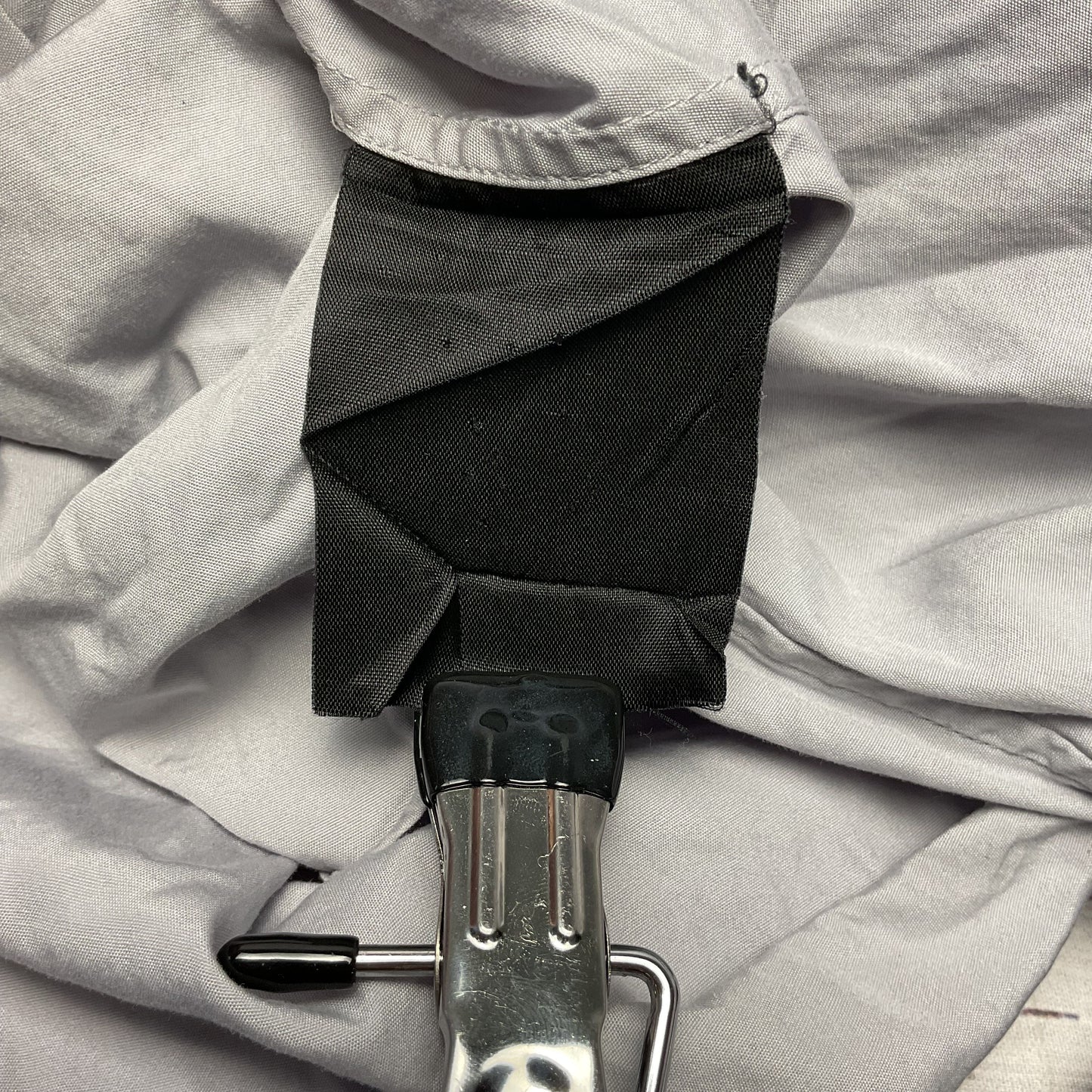 Prada Light Grey Long Sleeve Button Down Dress Shirt - Size 39 15.5