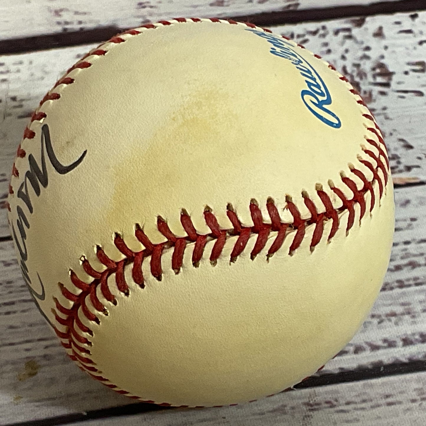 Signed MLB BRADY ANDERSON Rawlings Official American League Baseball