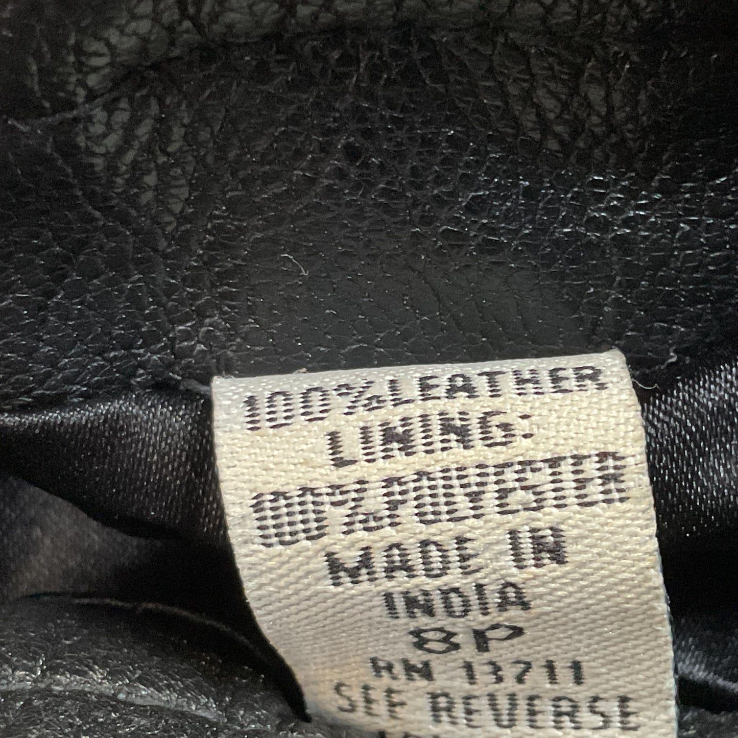 AMANDA SMITH Women's Black Leather Pants- SZ 8 Petite