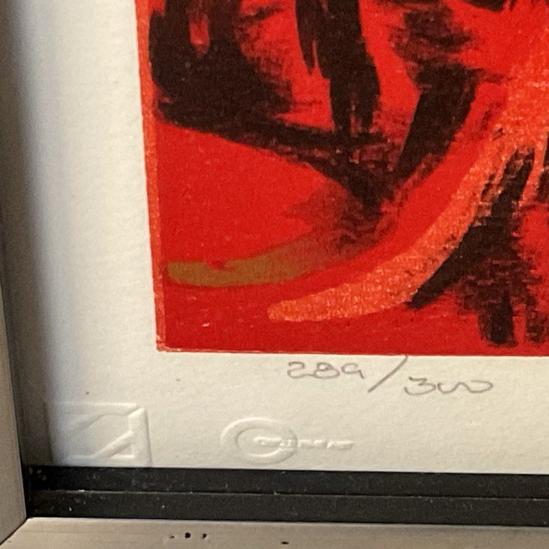 Signed & Numbered RENE GRUAU "Leda" Large Art Deco Litho- LOCAL PICKUP 90016