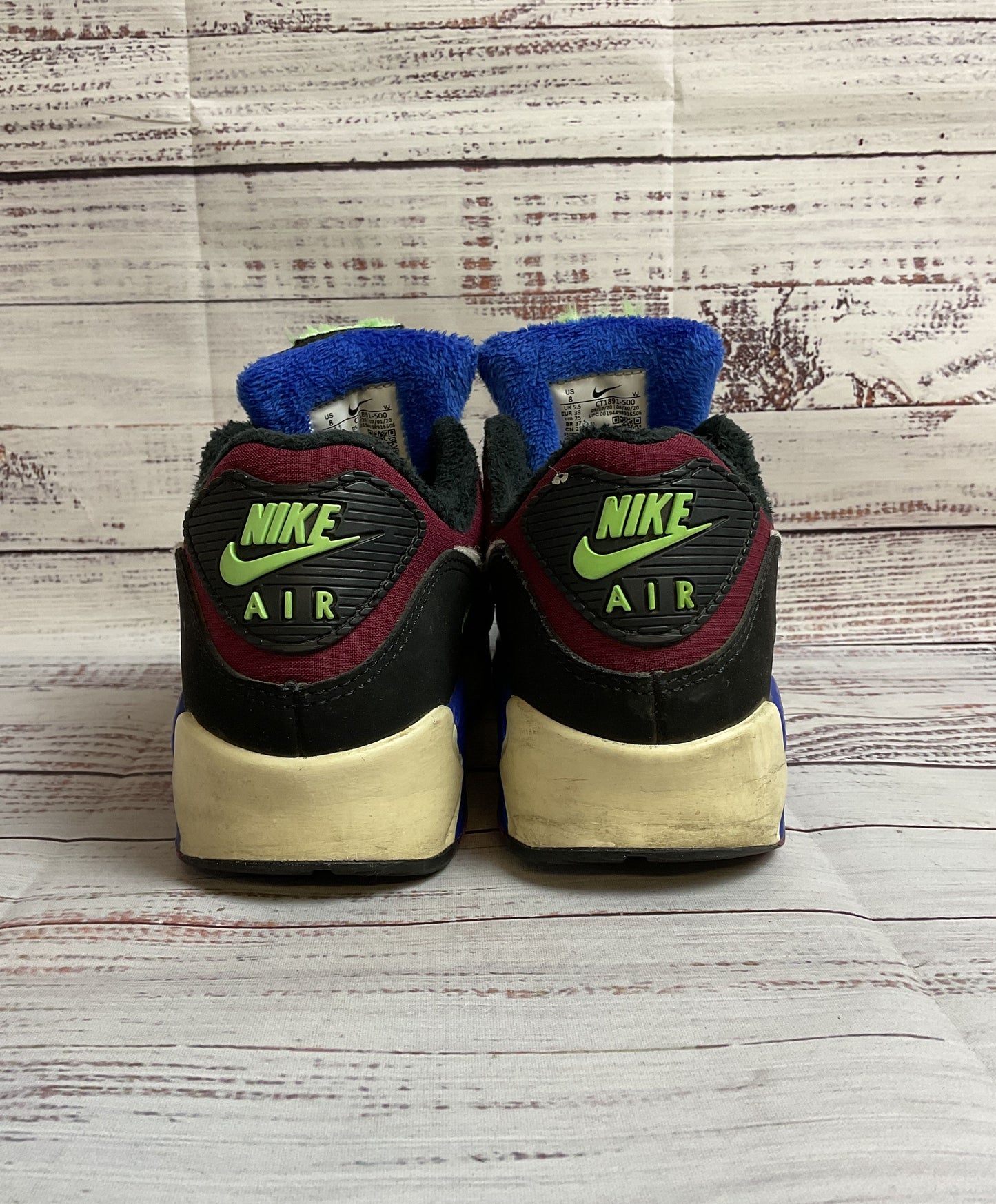 Nike Air Max 90 Premium Cactus Flower Athletic Shoe Women 8