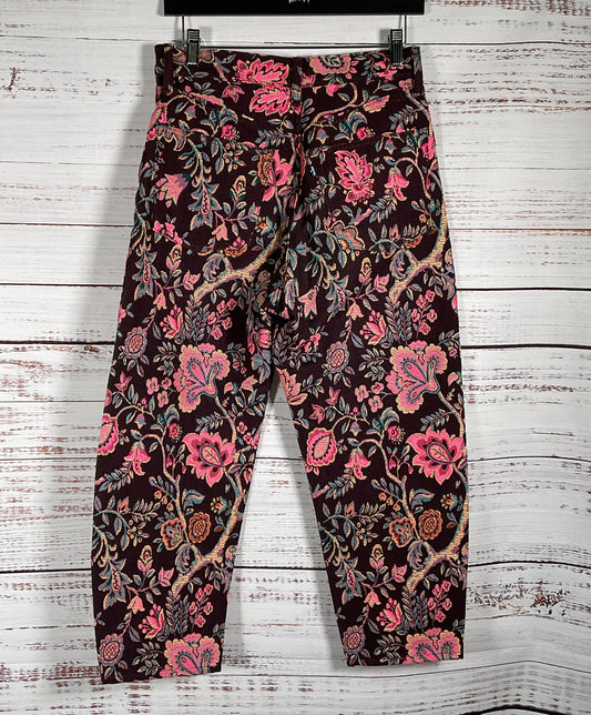 Levi's Free People Tapestry Barrel Floral Print Pants Multicolor 26