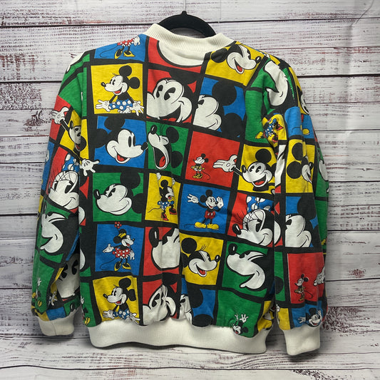 Vintage Disney Mickey Minnie Mouse Reversible Jacket - Size 19"