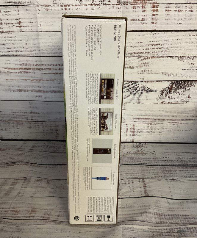 Sony BDP-S1700 Wired Internet Connection Blu Ray DVD Player Black