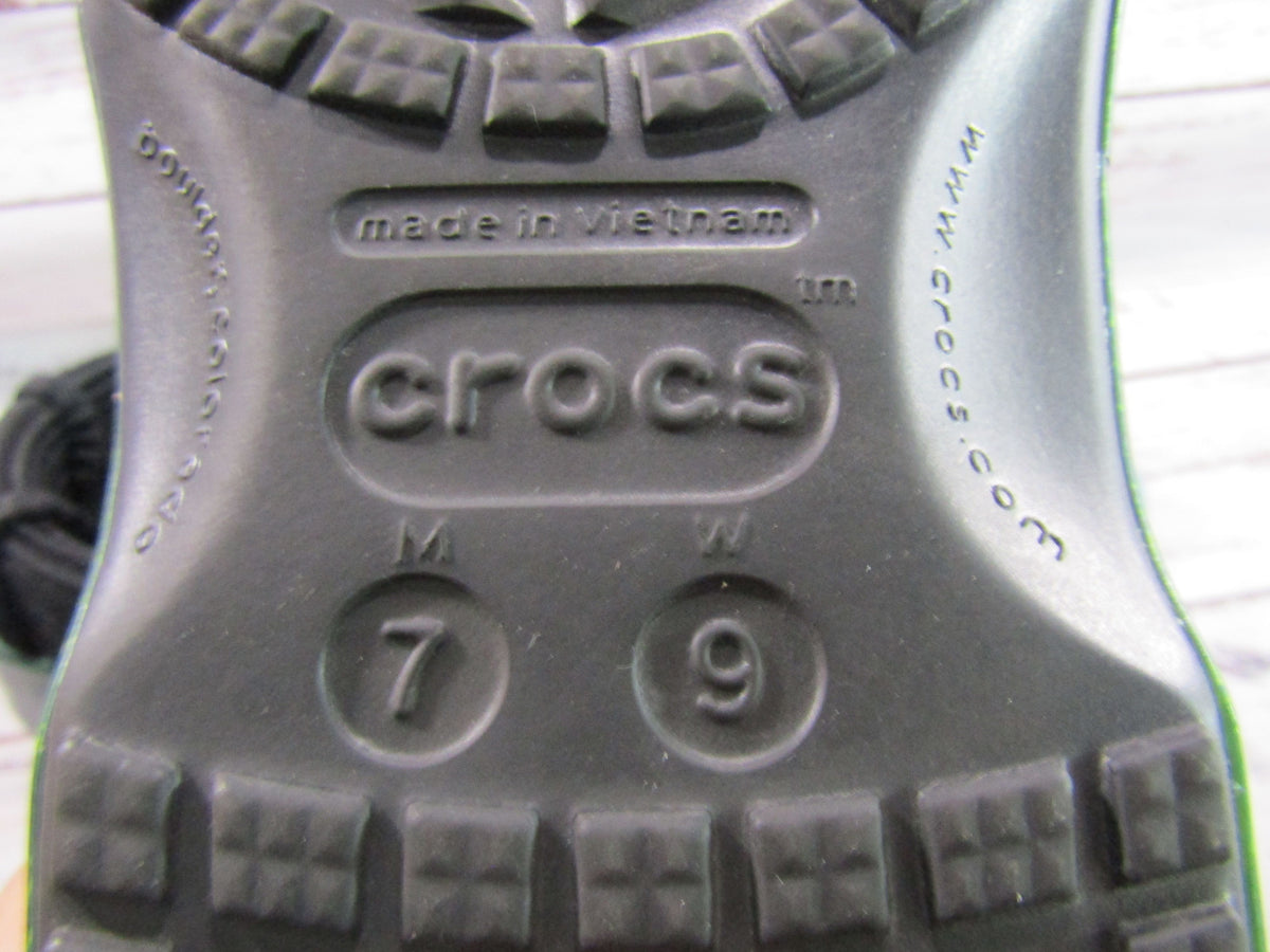 Crocs x Wicked Elphaba Women's Green Slip-On Shoes Size 9