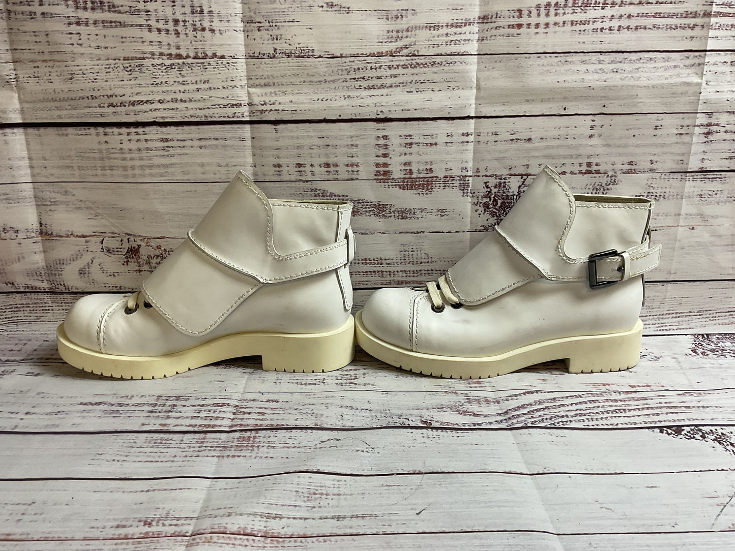 Jil Sander White Ankle Boot Women's 36.5