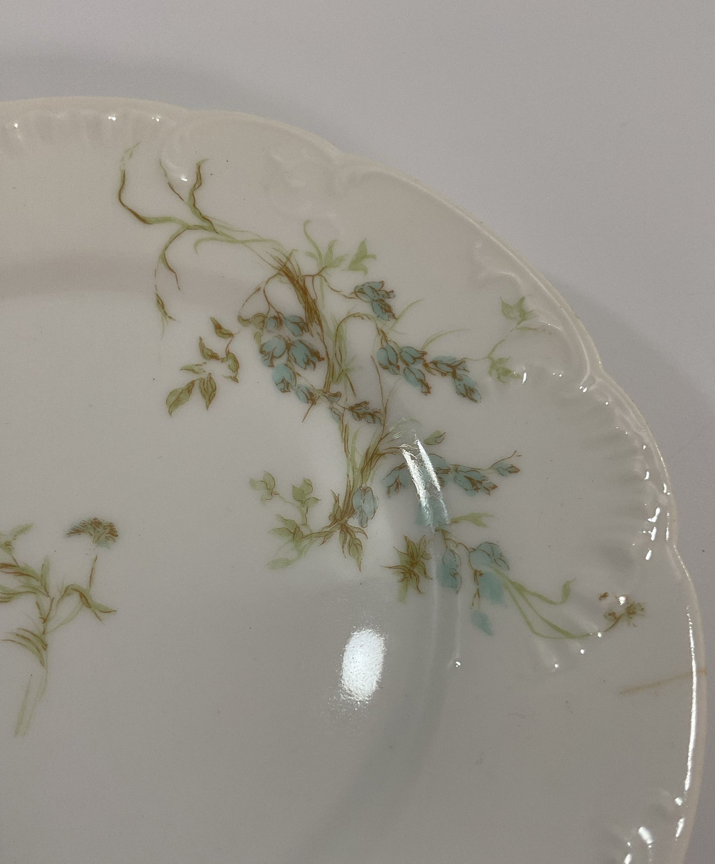 Vintage Haviland & Co. Schleiger 245 Floral Dessert Plate Made in Limoges France