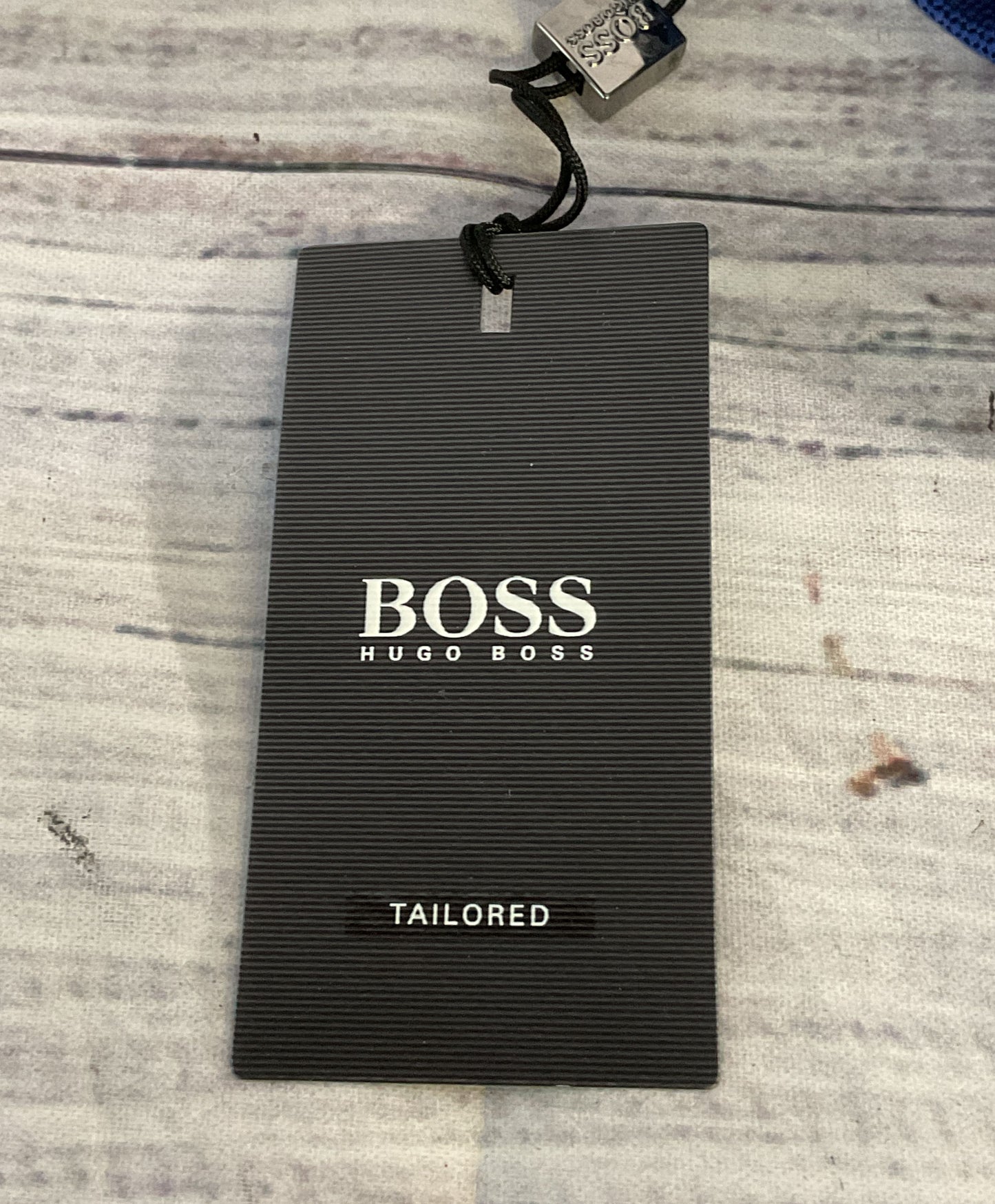 Boss Hugo Boss Tailored Striped Tie Blue Multicolor