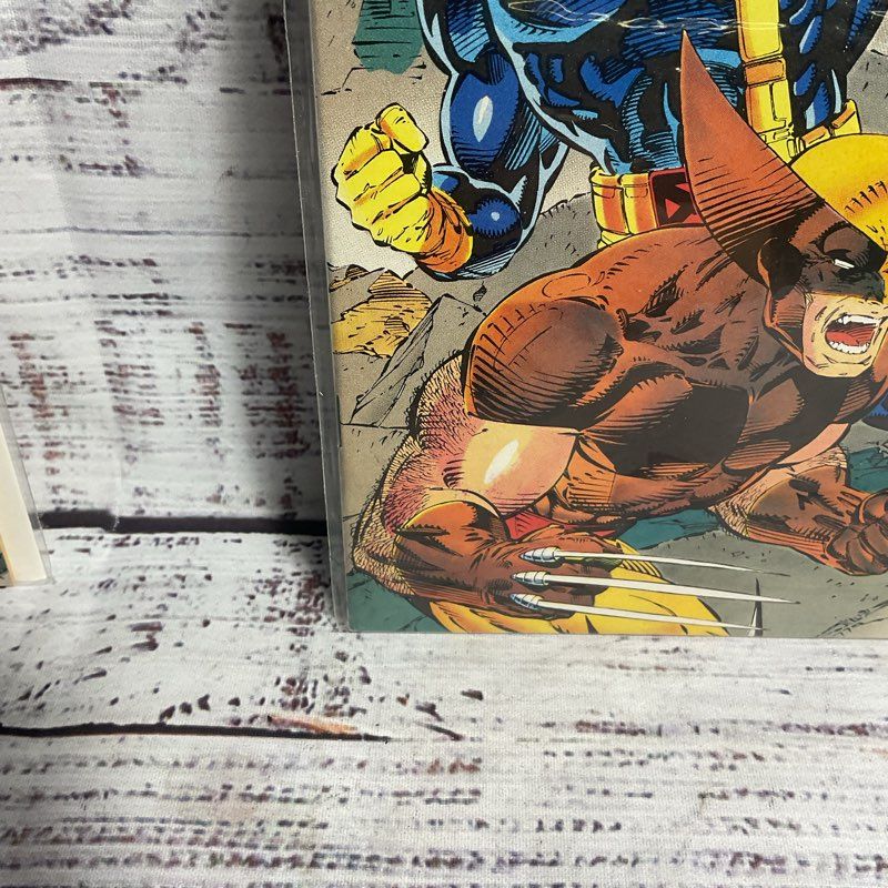 Lot Of 2 Vtg. 1991 X Men 1st Issue Variant Covers Ungraded Marvel Comic Books