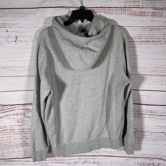 OVO Classic Heather Gray Owl Pullover Hoodie Sweater - Size L