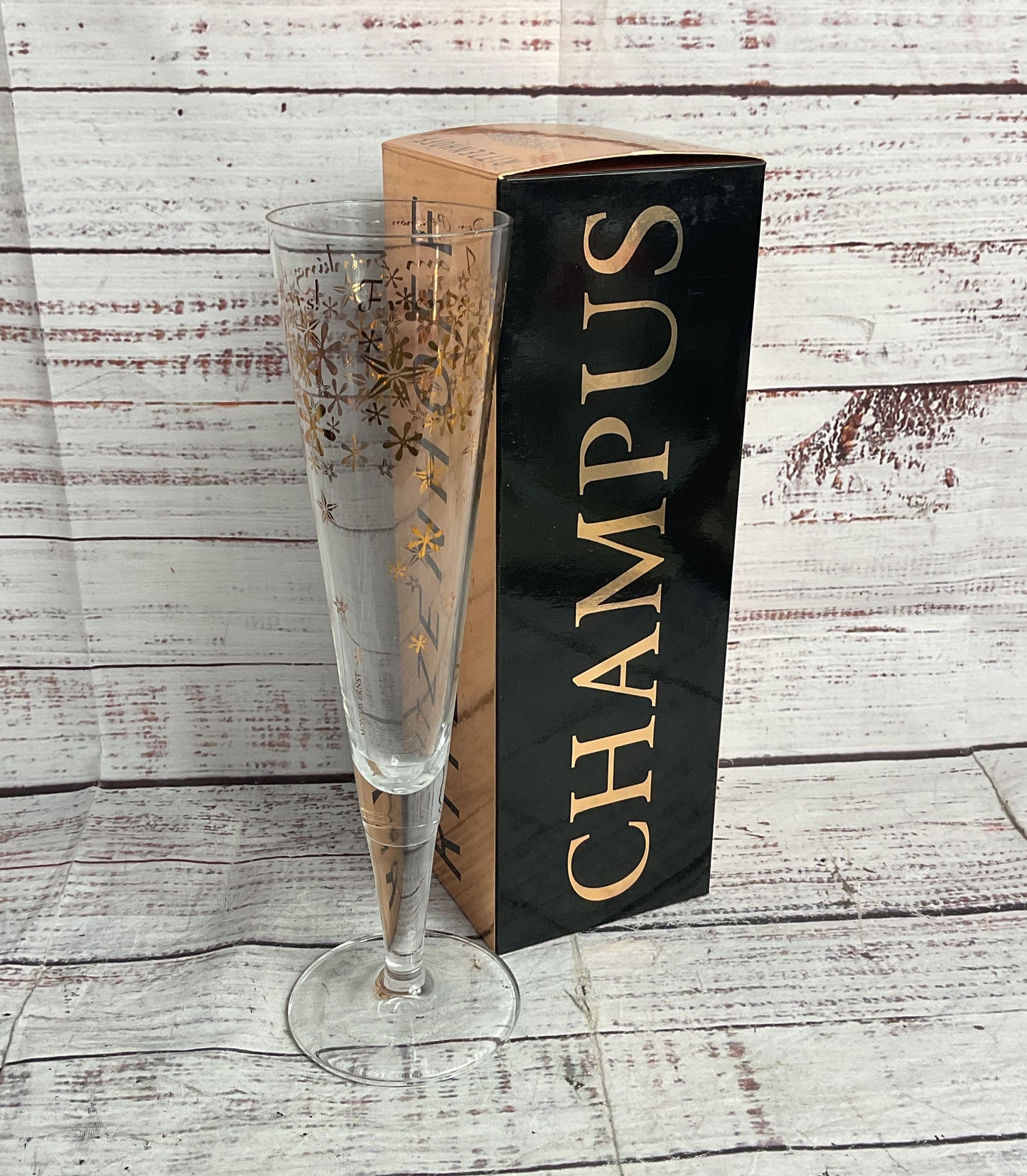 Ritzenhoff Goldnacht Champus Champagne Glass Clear