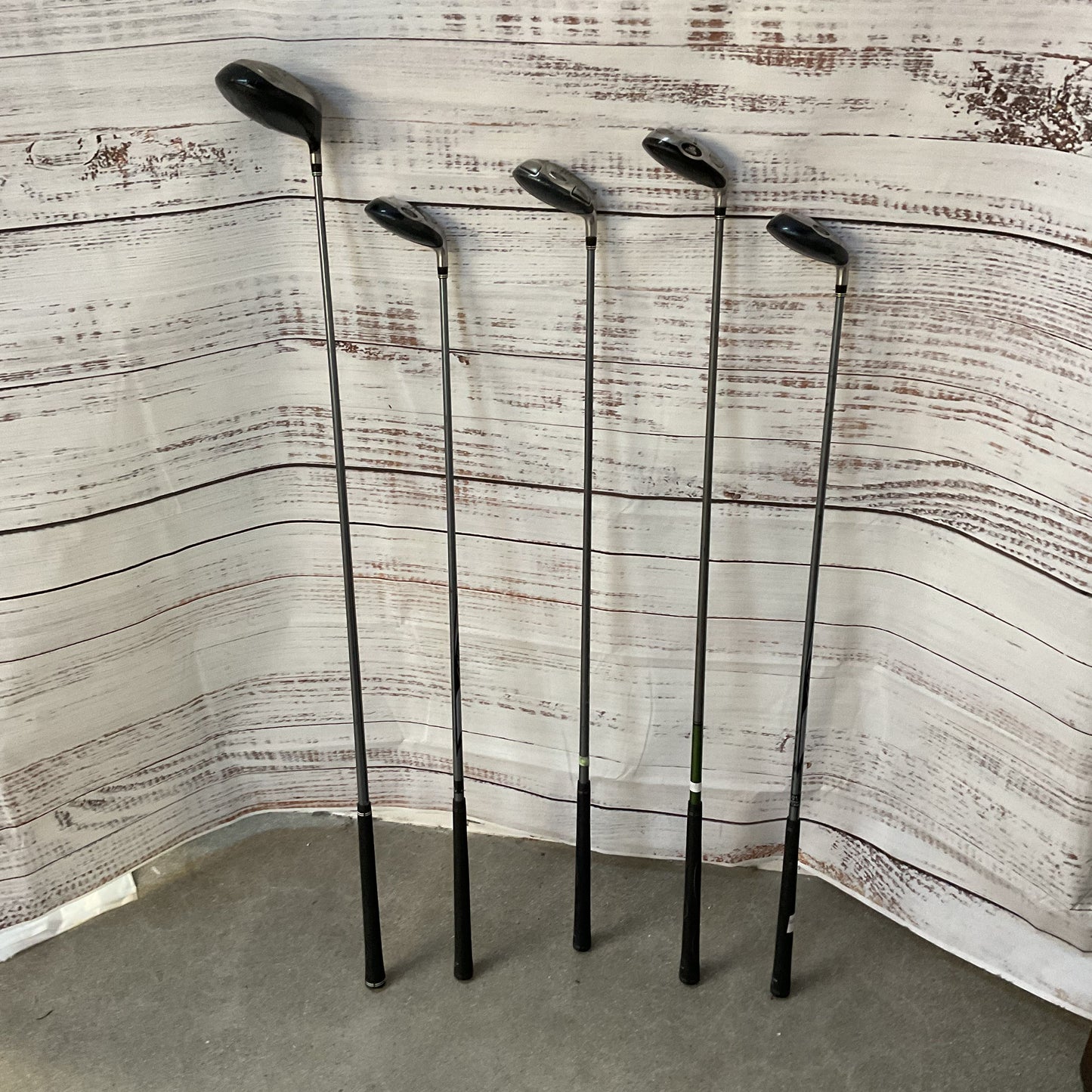 King Cobra offset SS 350 and Baffler: 18, 23, 29, 32 Degrees Golf Club Lot of 5