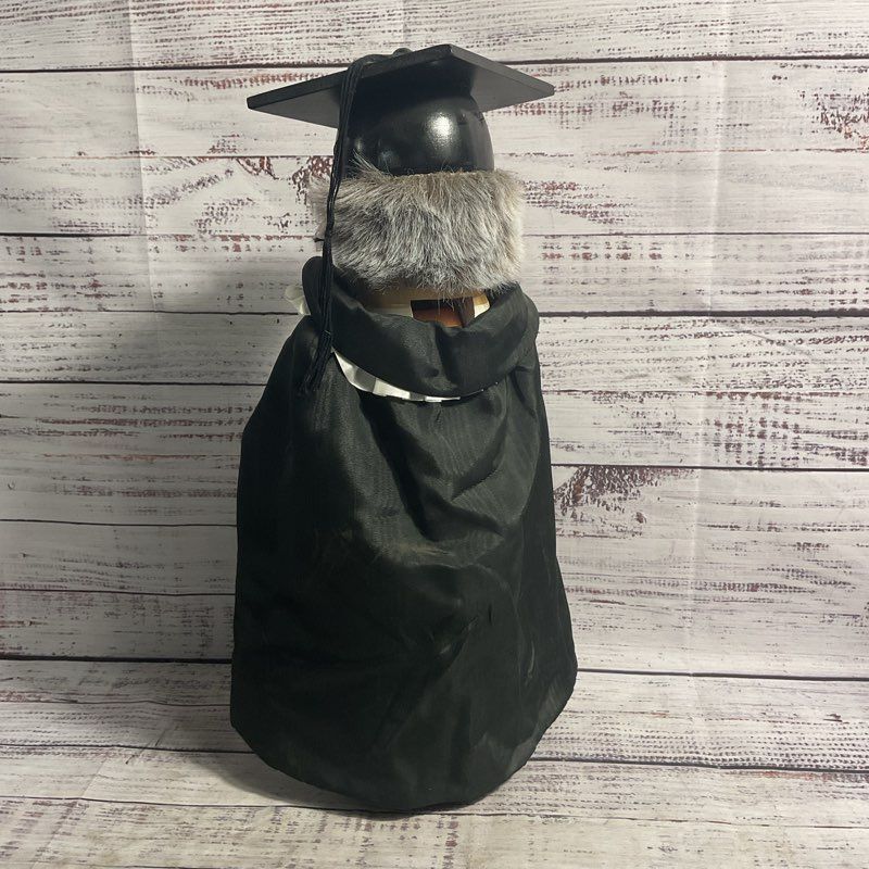Original Steinbach Volkskunst Professor 16" Wooden Nutcracker Figure *DMG*