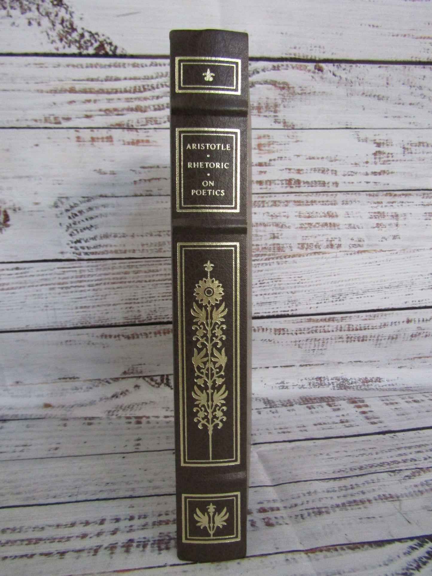 Franklin Library Rhetoric and On Poetics by Aristotle