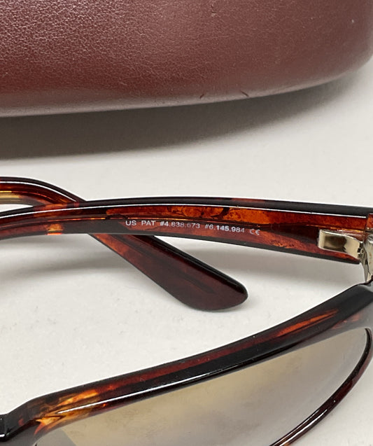 Maui Jim MJ110-10 Brown Sunglasses Made in Japan