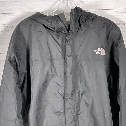 THE NORTH FACE Men's Black Hyvent 2.5L Hooded Windbreaker- SZ XL