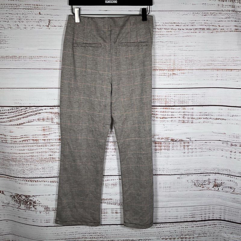 NWT FREE PEOPLE Women's Plaid Elastic Waist Pants- SZ 12