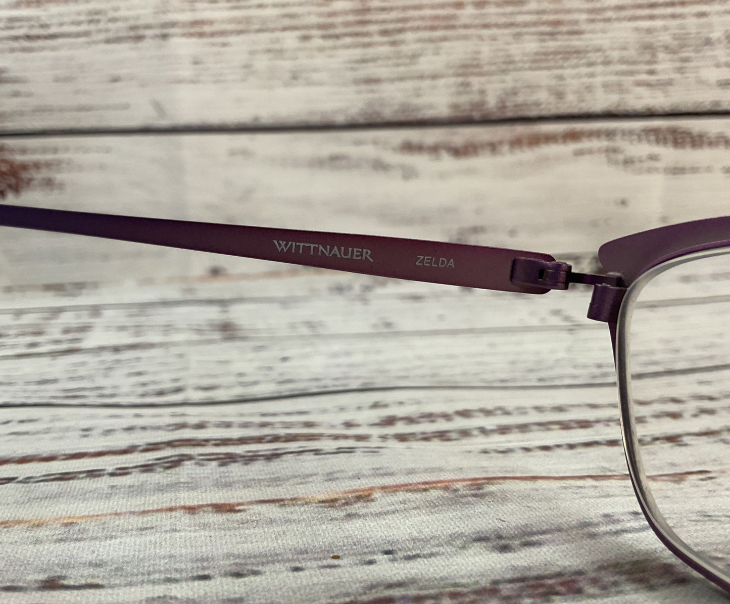 Wittnauer Zelda Women's Purple Eyeglasses Frame