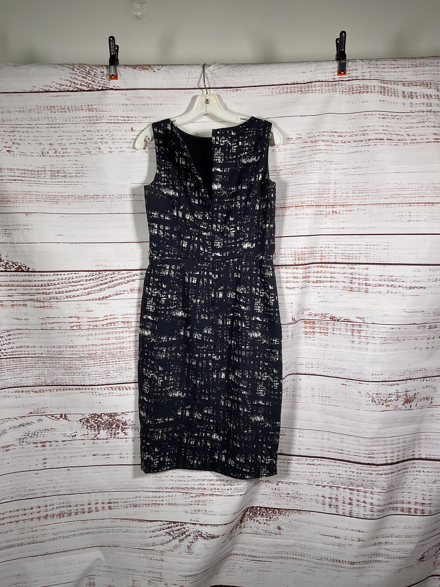 Max Mara Black Patterned Casual Dress - Size 10