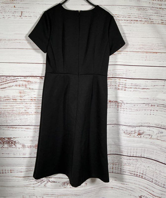 NWT Ann Taylor Short Sleeve Black Dress Size 8