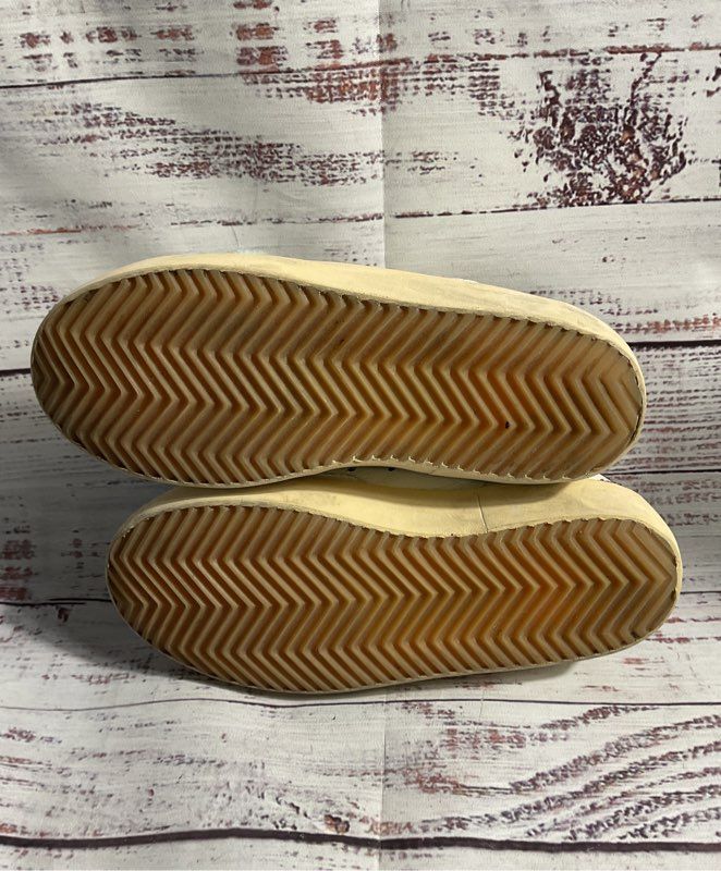 Golden Goose Unisex Kids White Leather Double Strap Shoes Size 29