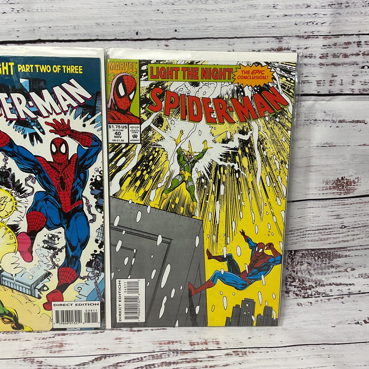 Spider-Man Light The Night Electro Part 1-3 Complete #38-40