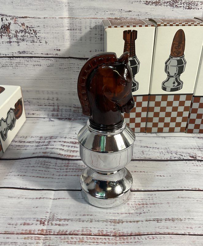 Vintage Avon After Shave Lotion Smart Move Chess Pieces 5 Bottles