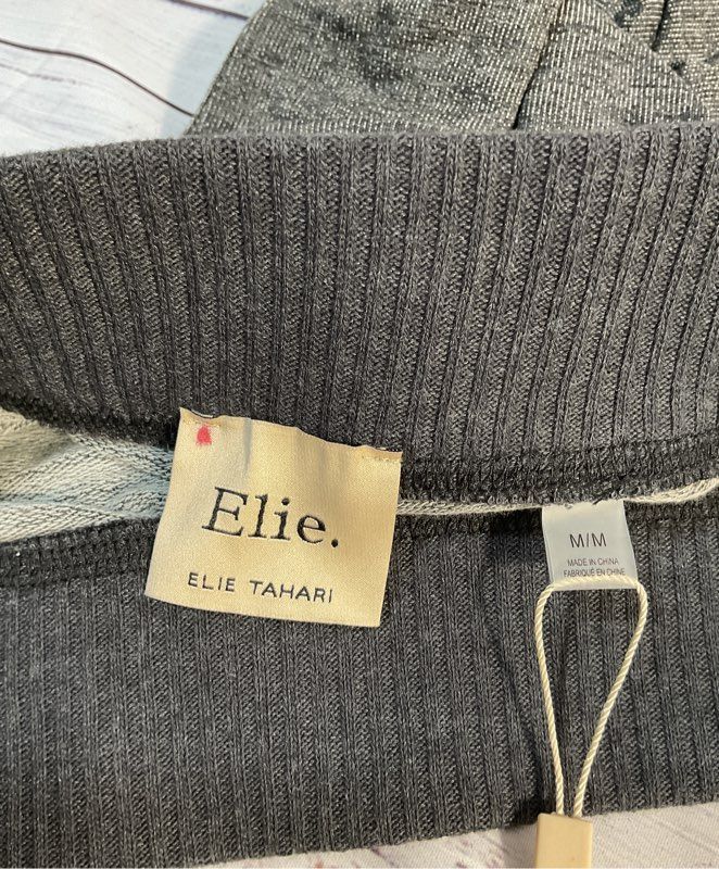 NWT Elie Tahari Charcoal Gray Viscose Blend Women's Skirt Size M