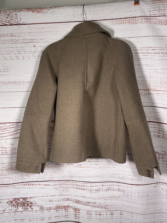 Avec Les Filles Brown Zip Up Jacket - Size S