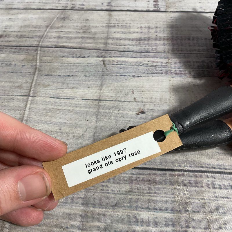 VTG. 1997 Barbie Grand Old Opry Country Rose Red Dress Western Cowgirl Doll