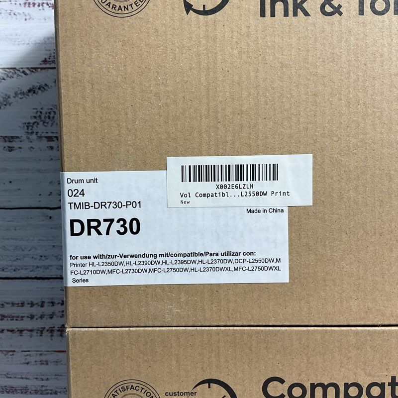 Bundle of 2 NOB MxVol Dr730 Compatible Ink & Toner Drum Units