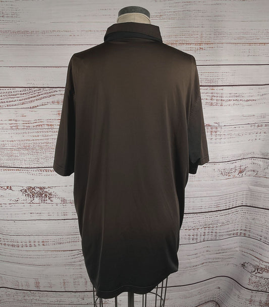 Peter Miller Summer Comfort Polo Shirt Brown XL