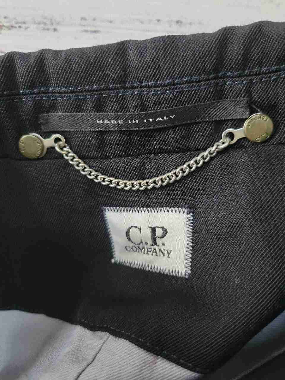 Men's C.P. Company Black Wool Jacket Size 54 US Size 44