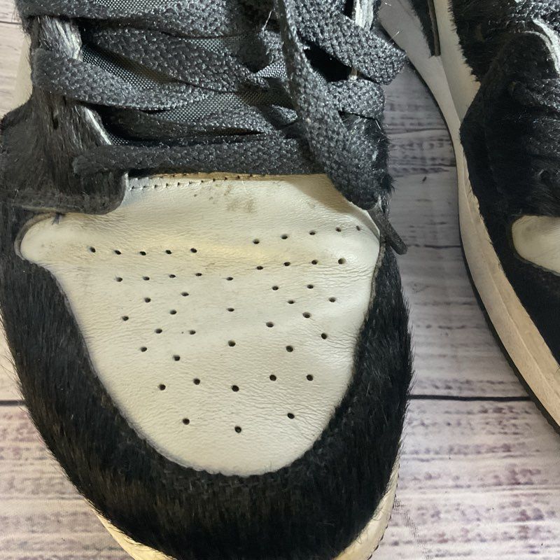 NIKE Jordan 1 Retro High OG Twist 2.0 Medium Grey Women's Sneakers- SZ 10