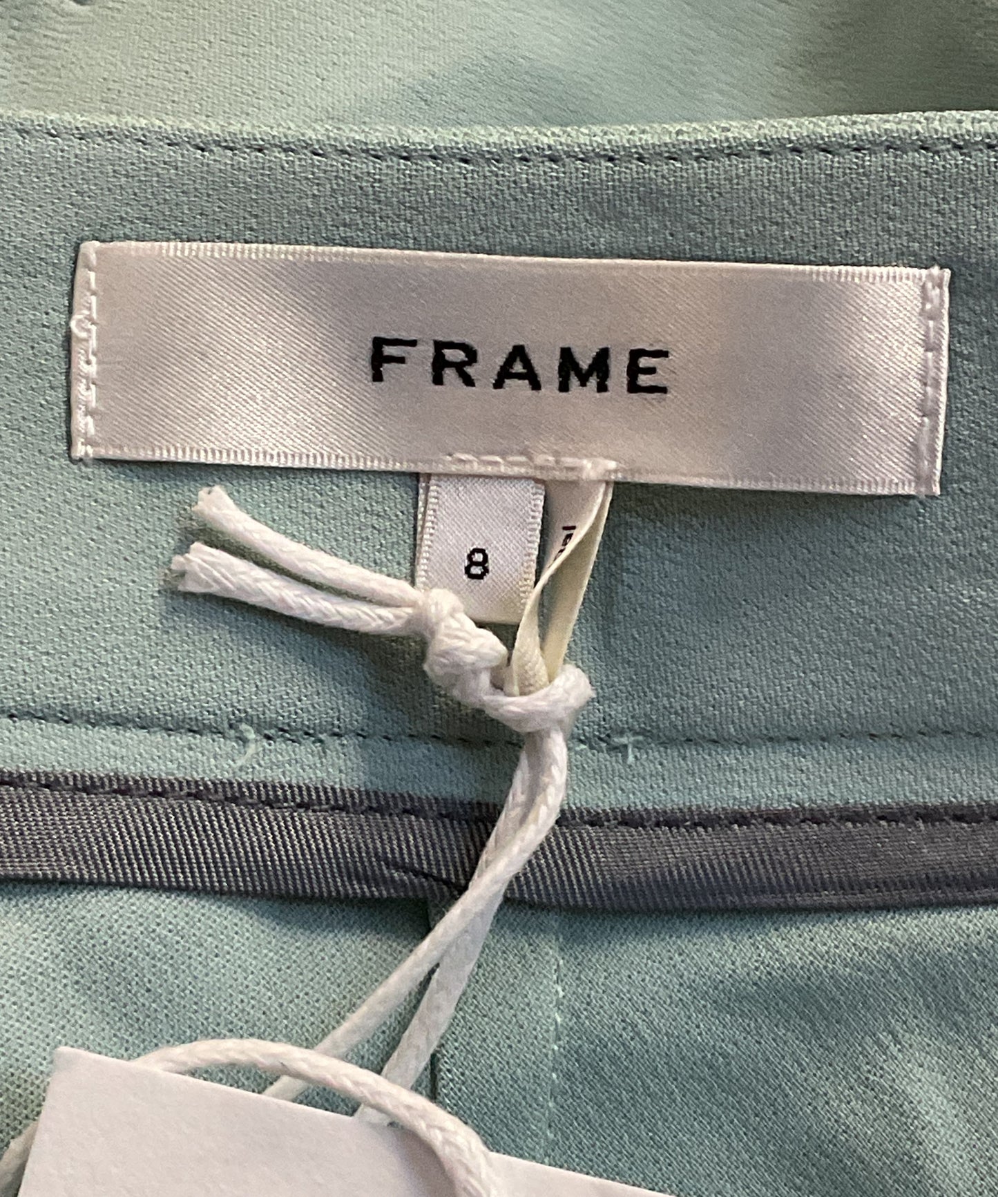 Frame The Fluid Tailored Shorts Robin Egg Blue 8
