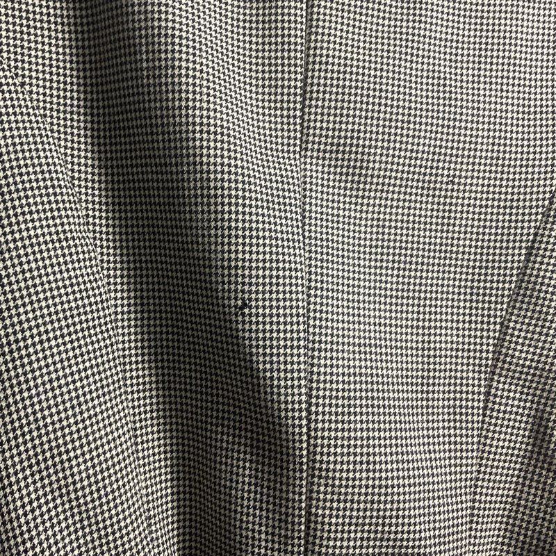 Privilege Paris 100% Wool Houndstooth Belted Notch Lapel Blazer Jacket - Size 4